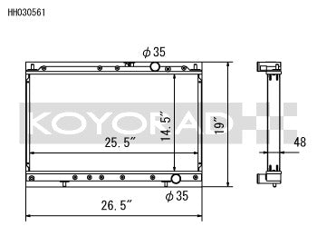 Lancer Evolution 1-3, 48mm